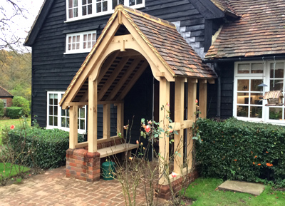 Bespoke Oak Porch, Surrey